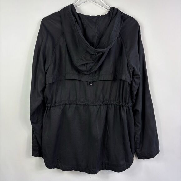 Y2K Market & spruce Hooded Jacket M Utility Boho Drawstring Waist Oversized - Picture 10 of 16